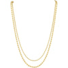 DOUBLE BEADED NECKLACE