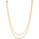 DOUBLE BEADED NECKLACE