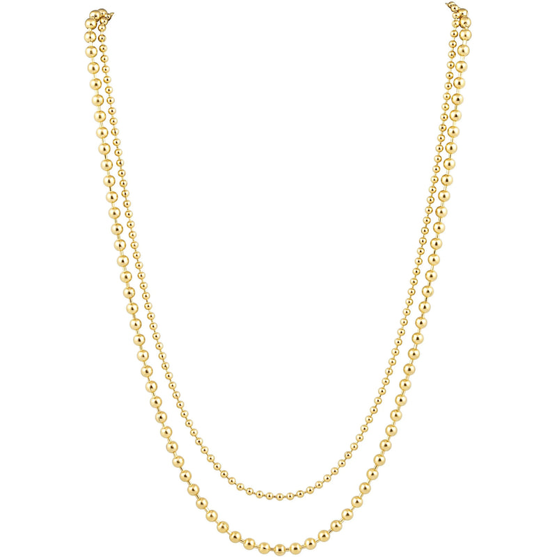 DOUBLE BEADED NECKLACE