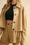 VANDERBILT SUEDE JACKET