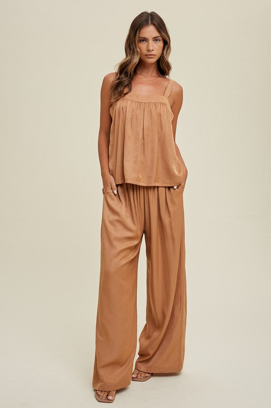 SHE'S THE MOMENT POCKETED PANTS