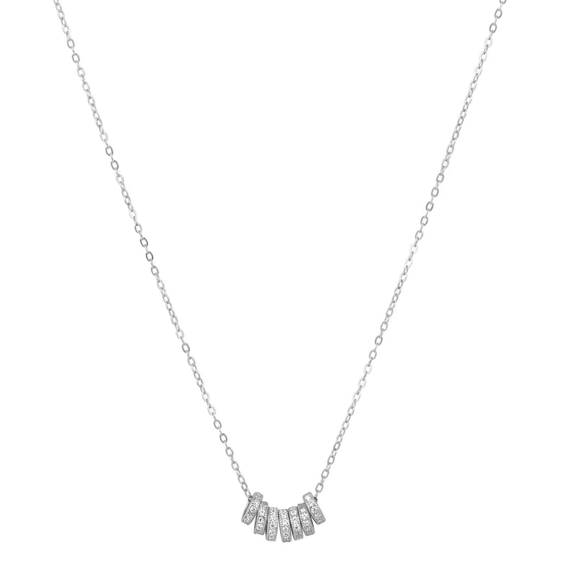 MINI HOOPS NECKLACE
