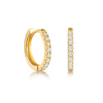 PERFECT CHOICE HOOP EARRINGS - GOLD