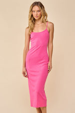 THINK I'M IN LOVE RIBBED KNIT MAXI DRESS - FINAL SALE